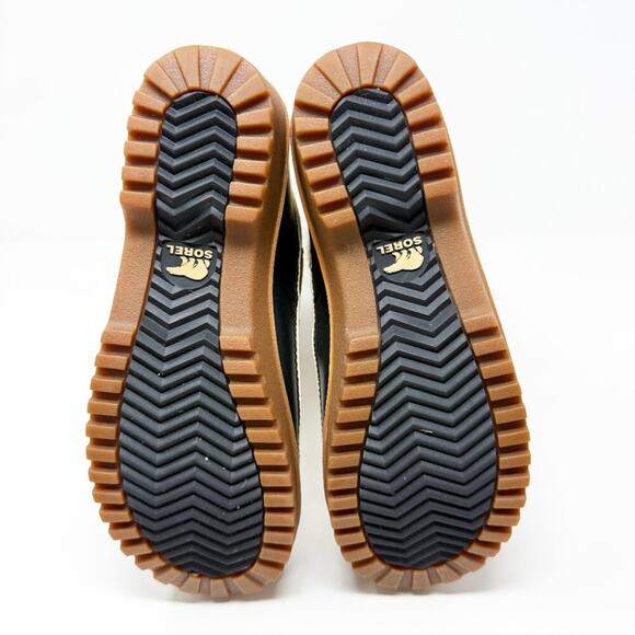 Sorel Tan Suede Tivoli High II Lace Up Boots Sz 6 Microfleece Lining Waterproof - Picture 6 of 10